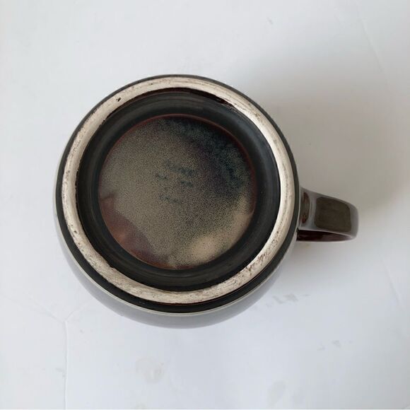 Stoneware handmade pottery drinking pitcher glazed earthenware - Picture 13 of 13